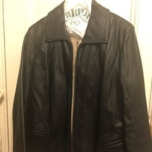 Leather jacket